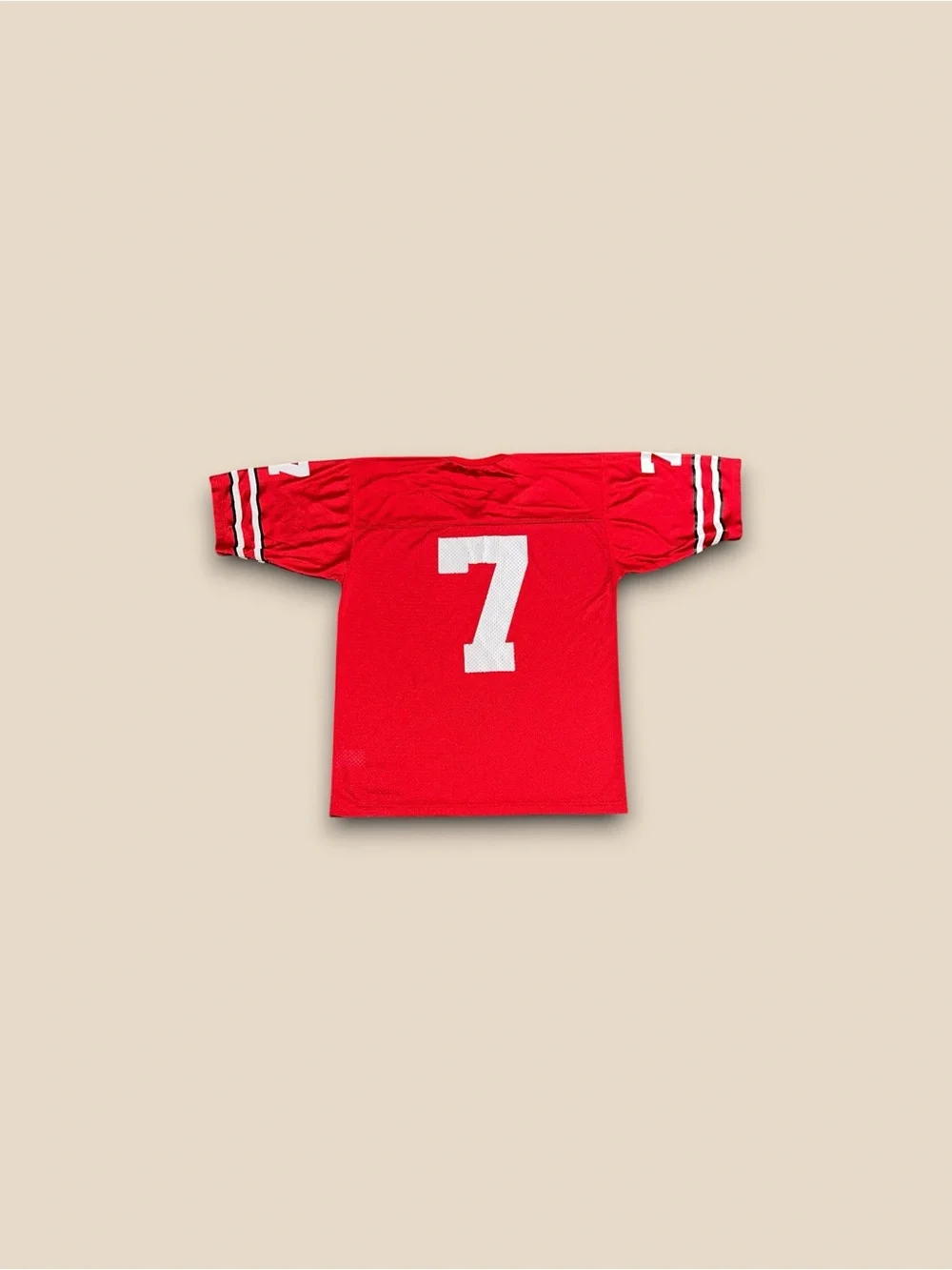 Vintage Ohio State Buckeyes NCAA Nike team football jersey #7 red mens medium